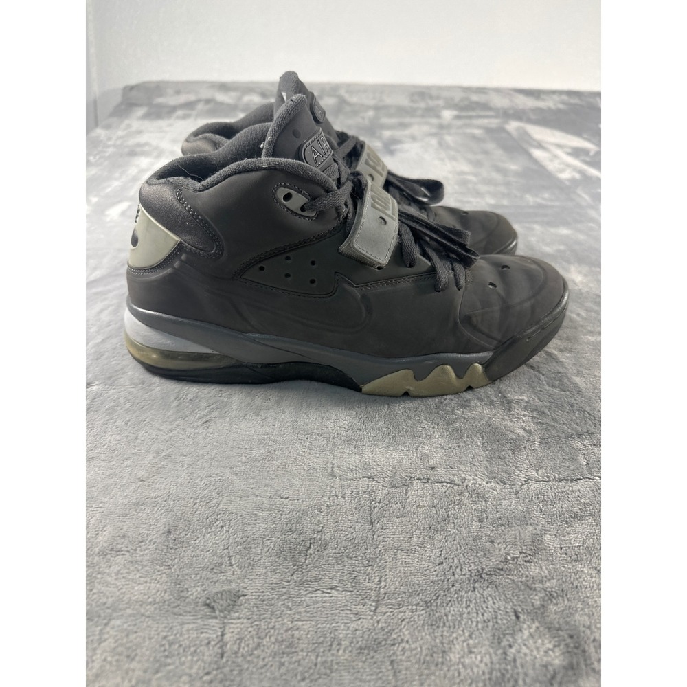 Nike Air Max Force 180 Mens Charcoal Grey Black Basketball Shoes 555105-001 10